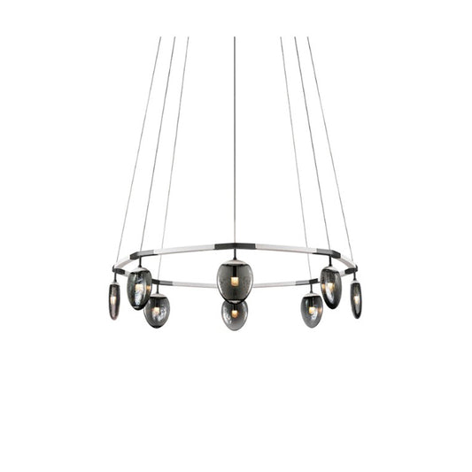 Leaf Oval Ring Chandelier