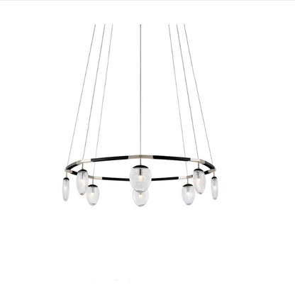 Leaf Oval Ring Chandelier