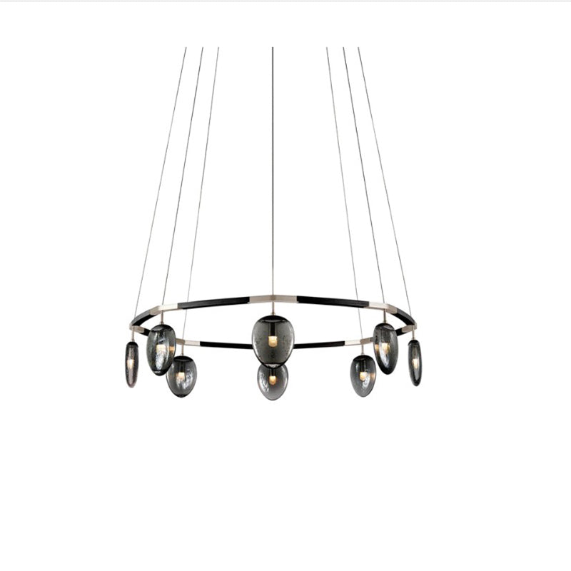 Leaf Oval Ring Chandelier