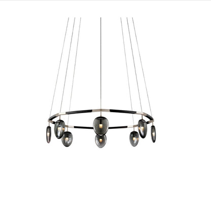 Leaf Oval Ring Chandelier