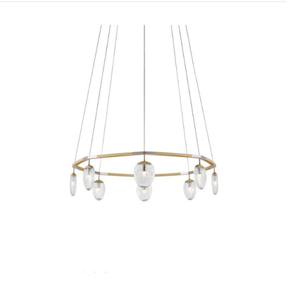 Leaf Oval Ring Chandelier