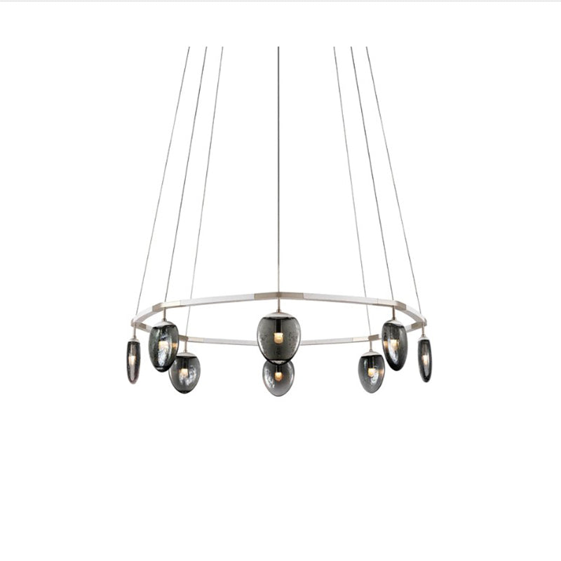 Leaf Oval Ring Chandelier