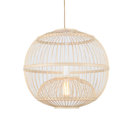 Rattan Woven Pendant Light