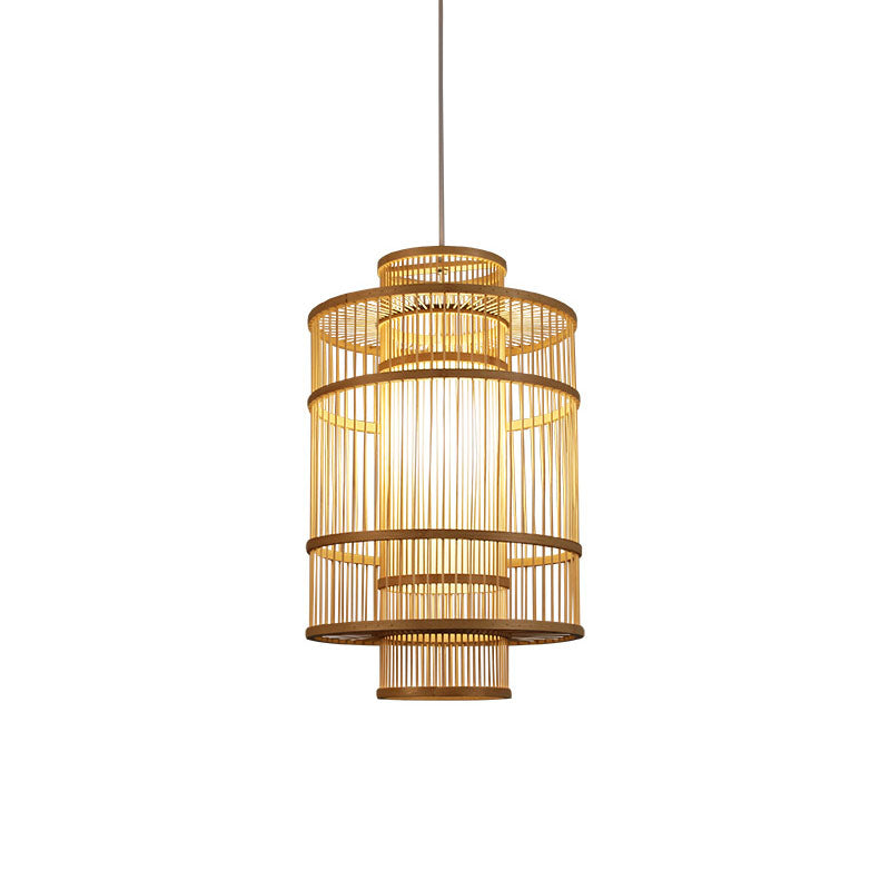 Rattan Woven Pendant Light