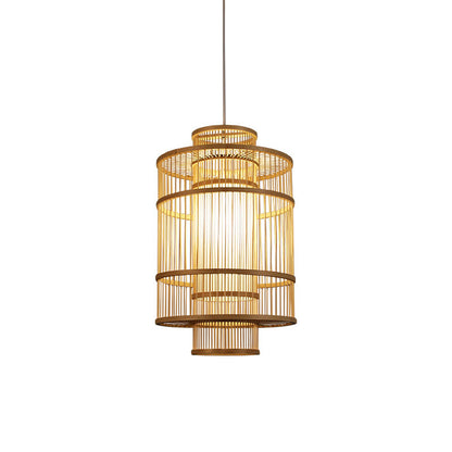 Rattan Woven Pendant Light