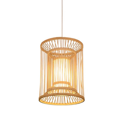 Rattan Woven Pendant Light