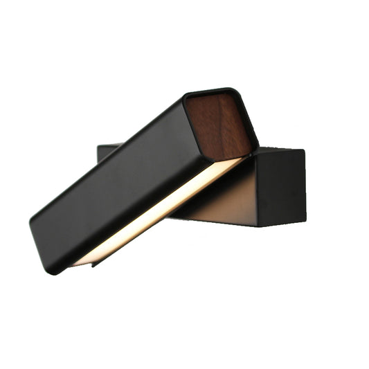 Rotating Wood Wall Lamp