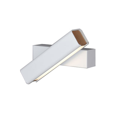 Rotating Wood Wall Lamp