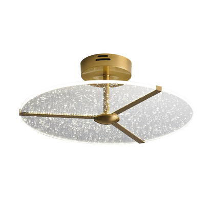 Snowflake Round Ceiling Lamp